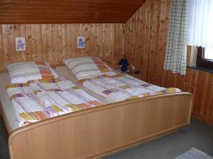schlafzimmer der ferienwohnung siemers.